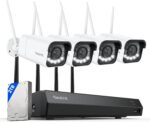 Reolink 4K Überwachungsset mit RLC-811WA Kameras und RLN12W NVR
