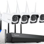 Reolink 4K Überwachungsset mit RLC-811WA Kameras und RLN12W NVR