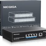 NICGIGA GS0410P PoE-Switch 5 Port