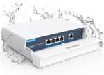YuanLey 4-Port PoE-Switch Gigabit Outdoor