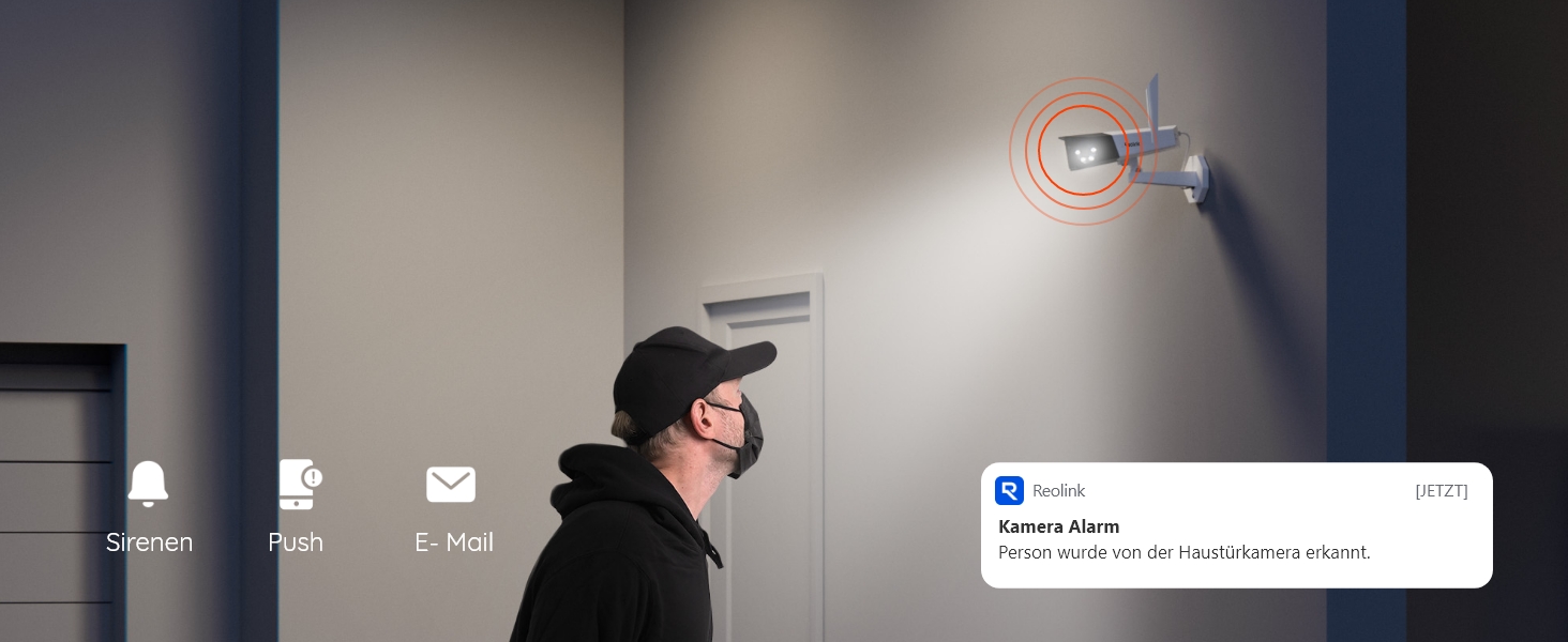 Reolink Duo 2 WiFi Dual-Objektiv Überwachungskamera Aussen – Detail 4