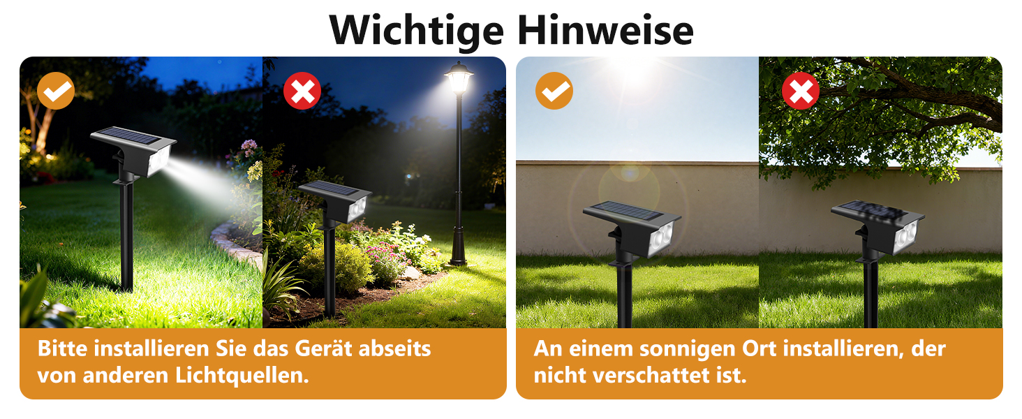 btfarm Solarlampe mit Bewegungsmelder für Aussen – Detail 8