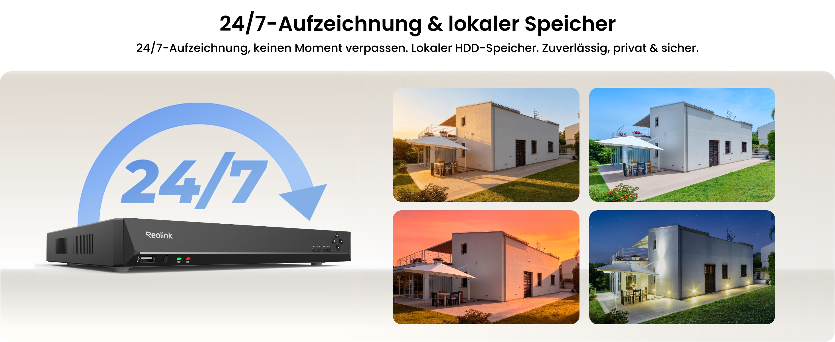 Reolink NVR RLN16-410 16-Kanal PoE Rekorder ohne Festplatte – Detail 8