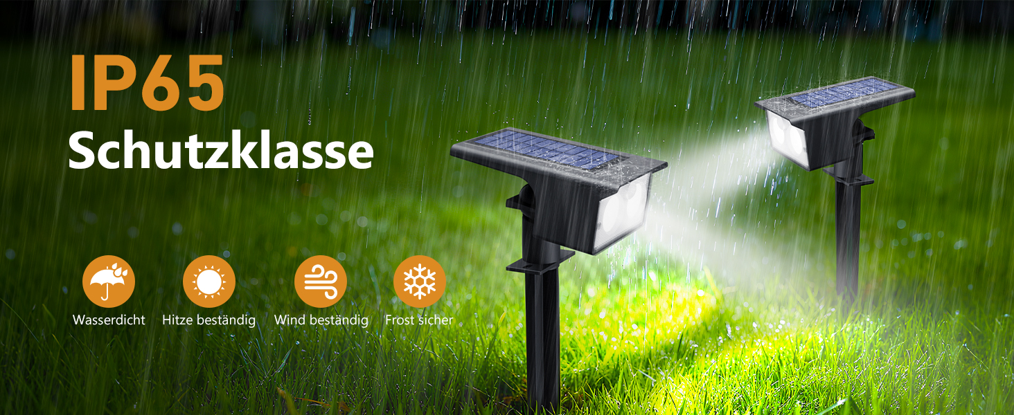 btfarm Solarlampe mit Bewegungsmelder für Aussen – Detail 5