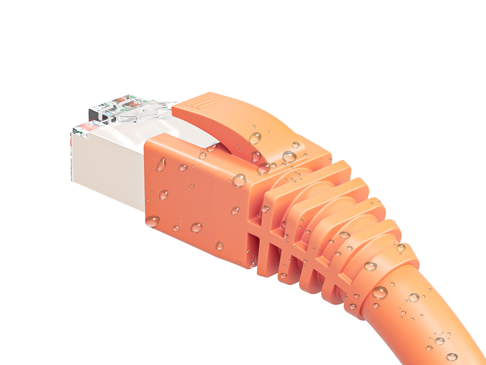 iwillink CAT 7 RJ45 Stecker vergoldet geschirmt – Detail 6