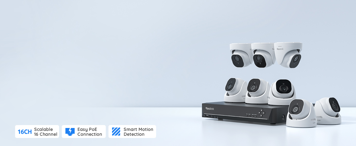 Reolink RLK16-800D8-A 4K Überwachungsset mit 8 Kameras und NVR – Detail 1
