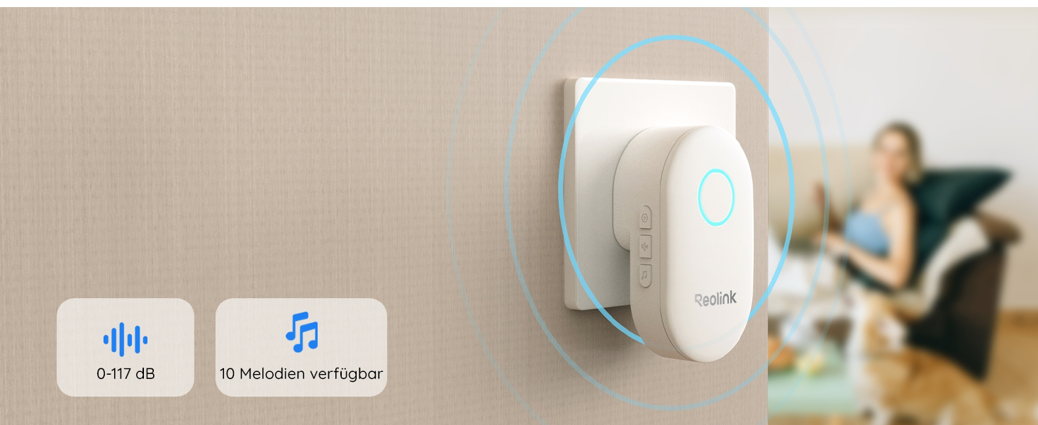 Reolink Video Doorbell PoE Video-Türklingel mit Chime und 180°-Weitwinkel – Detail 6