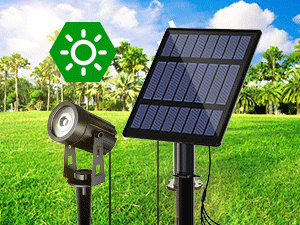 T-SUN Solar-Gartenleuchte 2er-Set, warmweiss – Detail 8