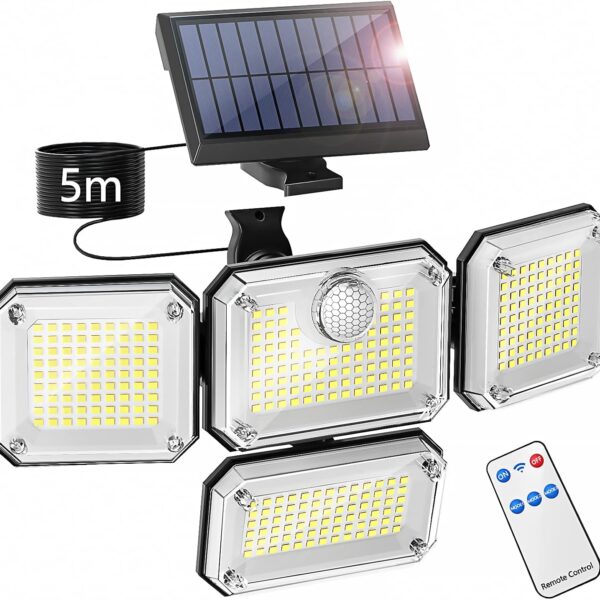 Ulikey Solarlampe für Aussen mit Bewegungsmelder