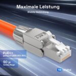 HB-DIGITAL 4x CAT 7 RJ45 Stecker