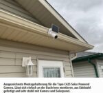 WiTi BK08G Dachrinnenhalterung aus Edelstahl für Eufy SoloCam S340