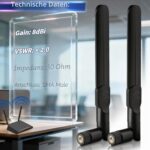 Bingfu 4G LTE Antenne 8 dBi SMA, 2er-Set