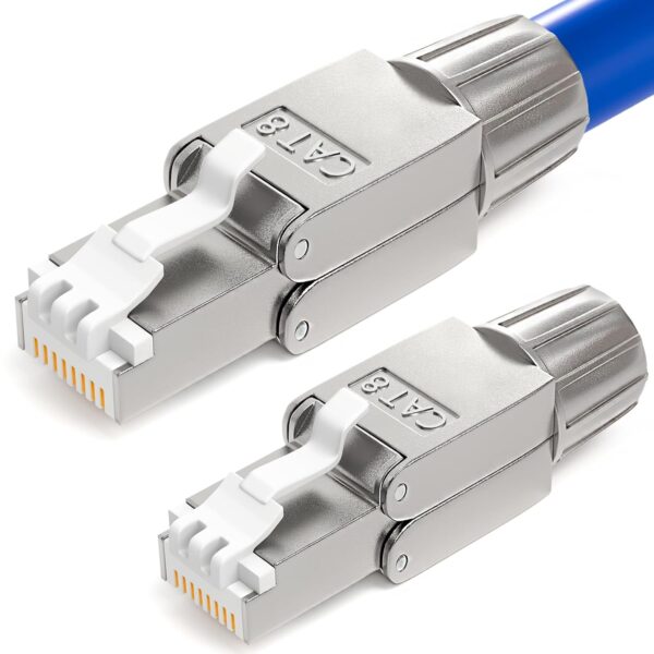 HB-DIGITAL CAT 8 RJ45-Stecker feldkonfektionierbar