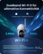 Reolink 4K Überwachungsset Home Hub mit 4 Argus PT Ultra Solarkameras