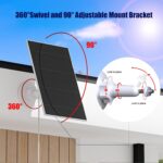7-W-Solarpanel für Eufy-Kameras mit USB-C-Kabel