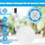 Nooukut 6-W-Solarpanel für Ring Spotlight Cam Plus/Pro und Stick Up Cam, IP66