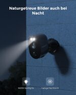Reolink Argus 3 Ultra-B Akku-Überwachungskamera in Schwarz