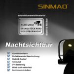 SINMAO Warnschild Videoüberwachung