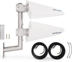 MOPHAMP 4G/5G Outdoor-Antenne MIMO 2x2 mit 15 dBi