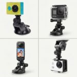 ShipeeKin Saugnapf-Halterung Dashcam 1/4-20 Gewinde