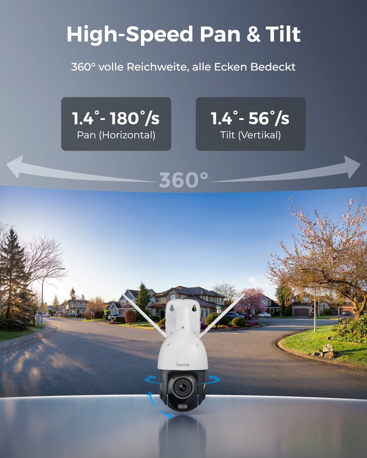 Reolink RLC-823S1W Bild 1 Reolink RLC-823S1W 4K WLAN-PTZ-Kamera