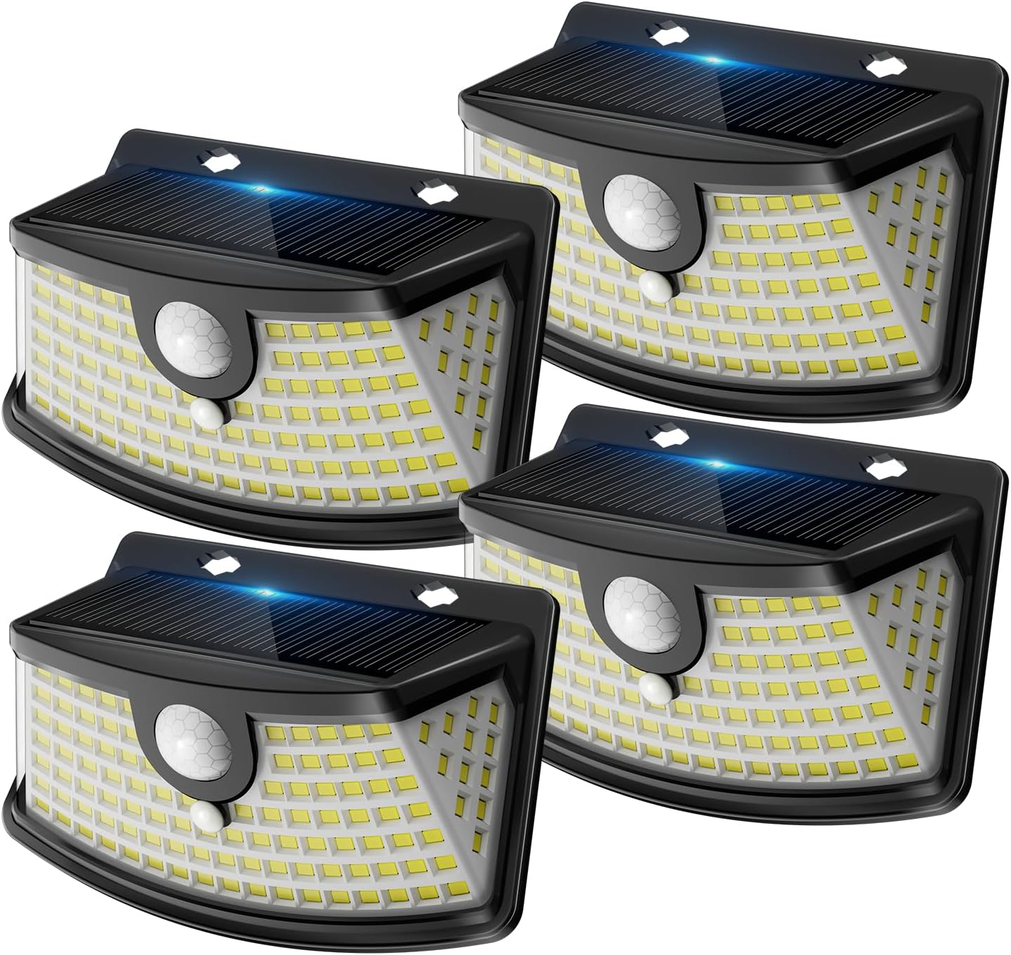 Aootek Solarlampe für Aussen mit Bewegungsmelder Produktfoto