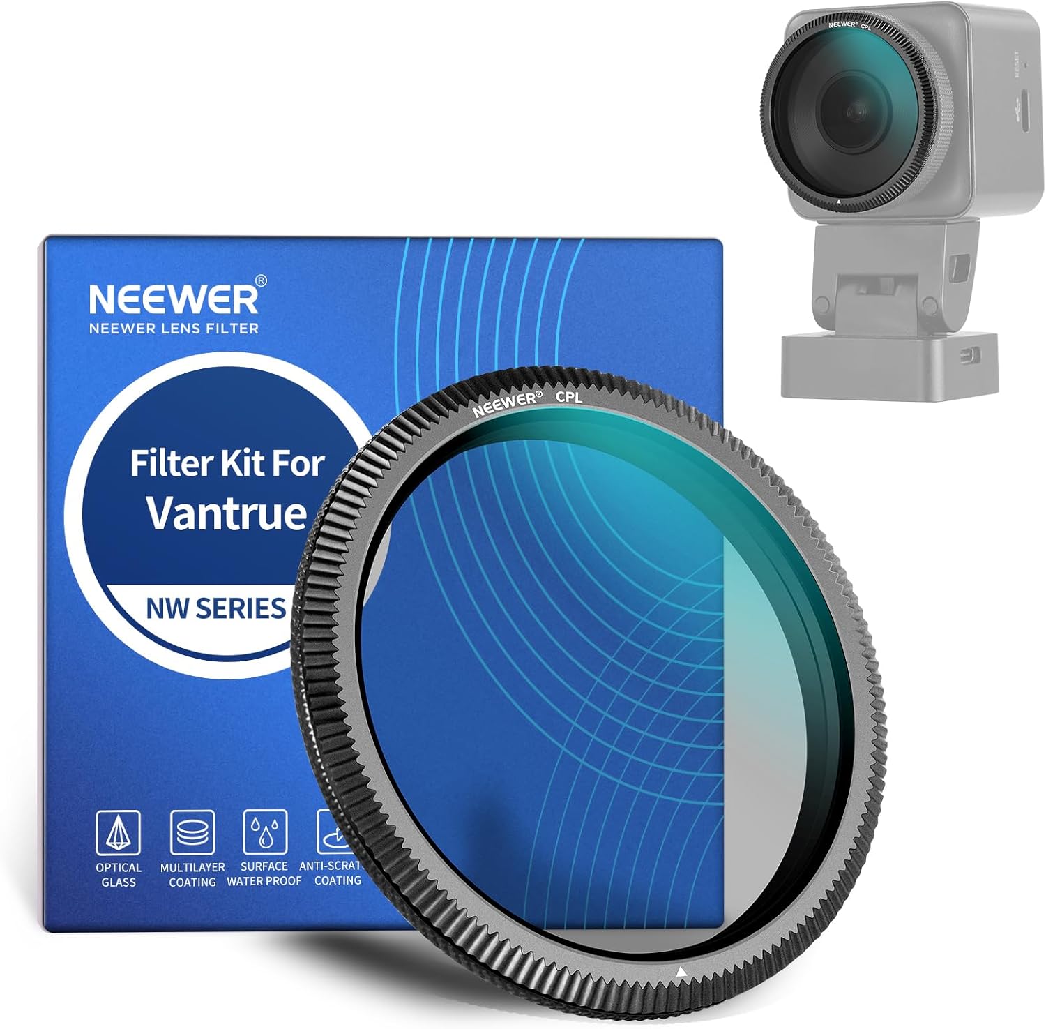 NEEWER 10106031 Bild 1 NEEWER 40 mm CPL-Polfilter für Vantrue