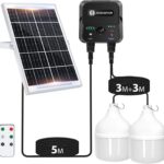 Aigostar Solarlampe mit Bewegungsmelder und Fernbedienung