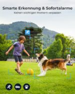 Reolink Argus 3 Ultra-B Akku-Überwachungskamera in Schwarz