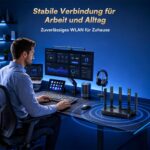 ZTE E2301 AX3000 WLAN-Router schwarz