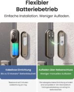 Reolink Akku-Video-Türklingel mit Home Hub Mini
