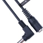 Keple rechtwinkliges DC-Verlängerungskabel 2,5/5,5 mm für CCTV-Kameras