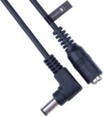 Keple rechtwinkliges DC-Verlängerungskabel 2,5/5,5 mm für CCTV-Kameras