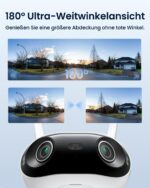 Reolink Elite WiFi 4K Überwachungskamera mit 180° Panoramablick