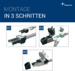 Telegärtner MFP8 RJ45-Stecker Cat6A geschirmt T568B feldkonfektionierbar