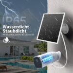 Orayafid 8W Solarpanel für Akku-Überwachungskameras