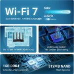 GL.iNet Flint 3e Wi-Fi 7 Router mit VPN