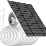 LIFEMOI 6 W Solarpanel für Überwachungskamera, 1 oder 2 Stüc