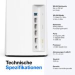 Linksys Velop MX4200 Mesh-WLAN-System weiss