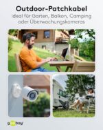 goobay Outdoor Patchkabel CAT 6 mit RJ45-Steckern