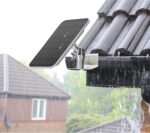 WiTi Dachrinnenhalterung für Solarpanel und Kameras, Edelstahl, verstellbar