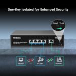 NICGIGA GS0410P PoE-Switch 5 Port
