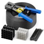 deleyCON 100 m CAT6 Verlegekabel-Set