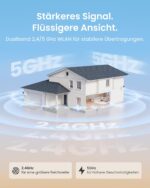 Reolink Home Hub Mini Set mit zwei Argus MagiCam magnetischen Akku-Kameras