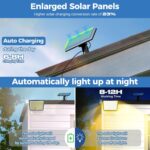 Peasur Solarstrahler mit Bewegungsmelder Warmweiss