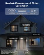 Reolink Floodlight PoE Flutlicht mit zwei Köpfen und PIR-Sensor