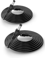 Tonton DC-Verlängerungskabel 5,5 x 2,1 mm 2er-Pack