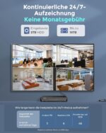 Reolink RLK8-1200B4-A 12MP Überwachungsset mit vier Bullet-Kameras und NVR