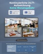 Reolink RLK8-1200D4-A-4TB Überwachungsset mit NVR und vier Kameras
