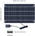 FlexSolar Mini-Solarpanel 6 W mit USB-Anschluss